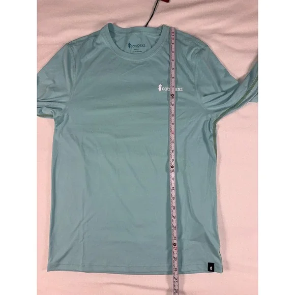 NWT Lot of 2 Cotopaxi Fino Long Sleeve Tech Mens S Small Sea Glass Blue Recycled - Picture 5 of 7
